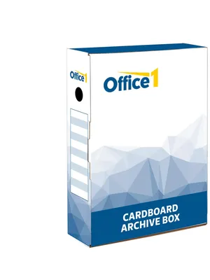 Image of: Office 1 Архивна кутия, 340 х 250 х 80 mm, микровелпапе